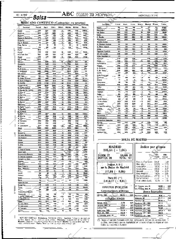 ABC MADRID 03-03-1993 página 42