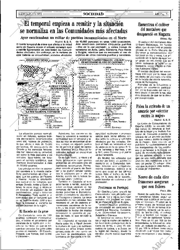 ABC MADRID 03-03-1993 página 71