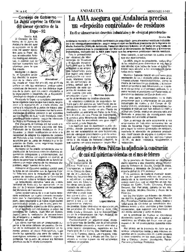 ABC SEVILLA 03-03-1993 página 34