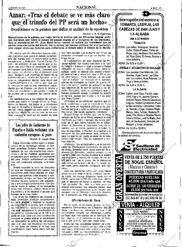 ABC SEVILLA 04-03-1993 página 25