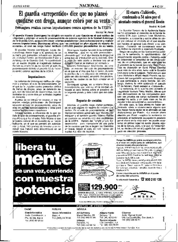 ABC SEVILLA 04-03-1993 página 27