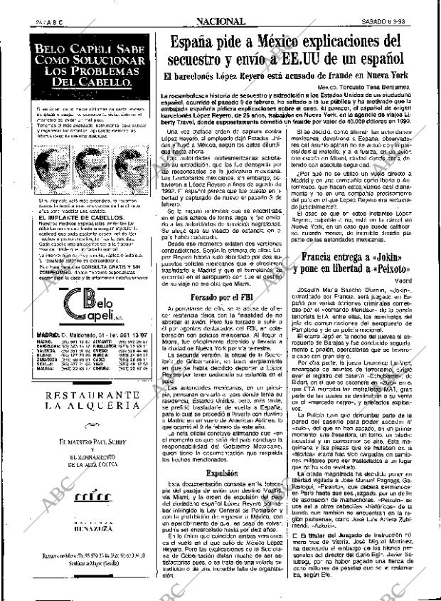 ABC SEVILLA 06-03-1993 página 24