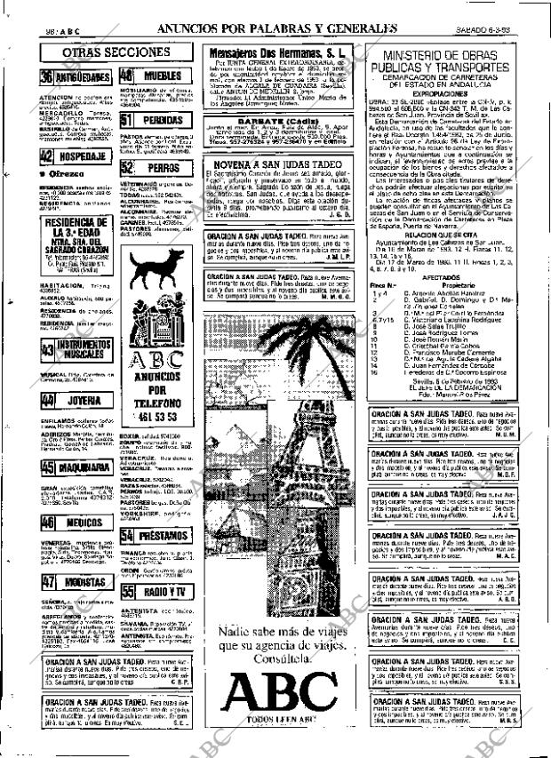 ABC SEVILLA 06-03-1993 página 98