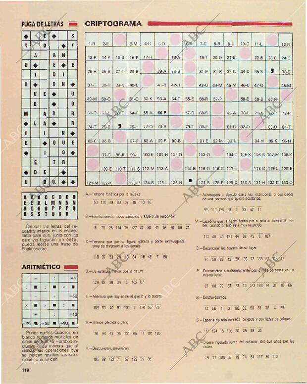 BLANCO Y NEGRO MADRID 07-03-1993 página 118