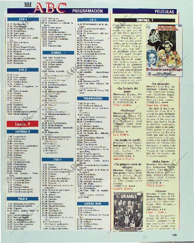 BLANCO Y NEGRO MADRID 07-03-1993 página 125