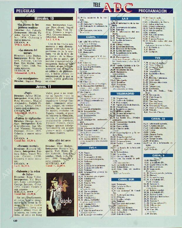 BLANCO Y NEGRO MADRID 07-03-1993 página 130