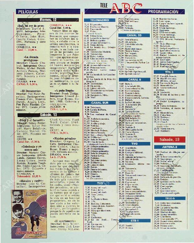 BLANCO Y NEGRO MADRID 07-03-1993 página 132