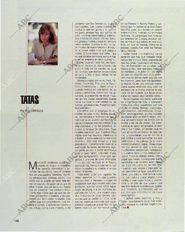 BLANCO Y NEGRO MADRID 07-03-1993 página 138