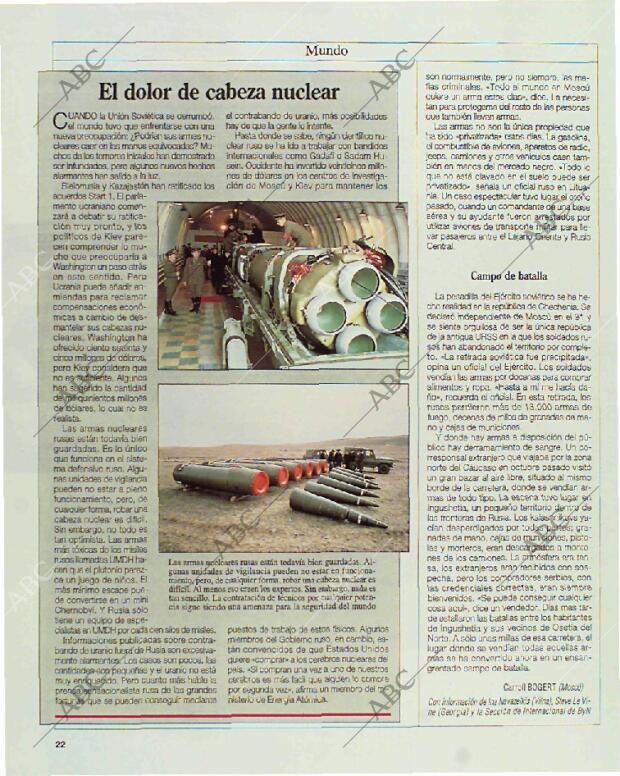 BLANCO Y NEGRO MADRID 07-03-1993 página 22