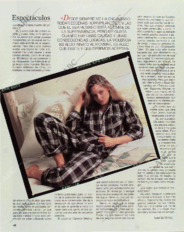 BLANCO Y NEGRO MADRID 07-03-1993 página 46