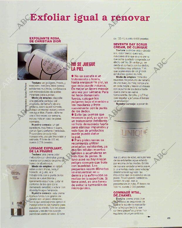 BLANCO Y NEGRO MADRID 07-03-1993 página 89