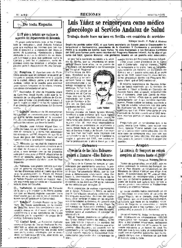 ABC MADRID 09-03-1993 página 70