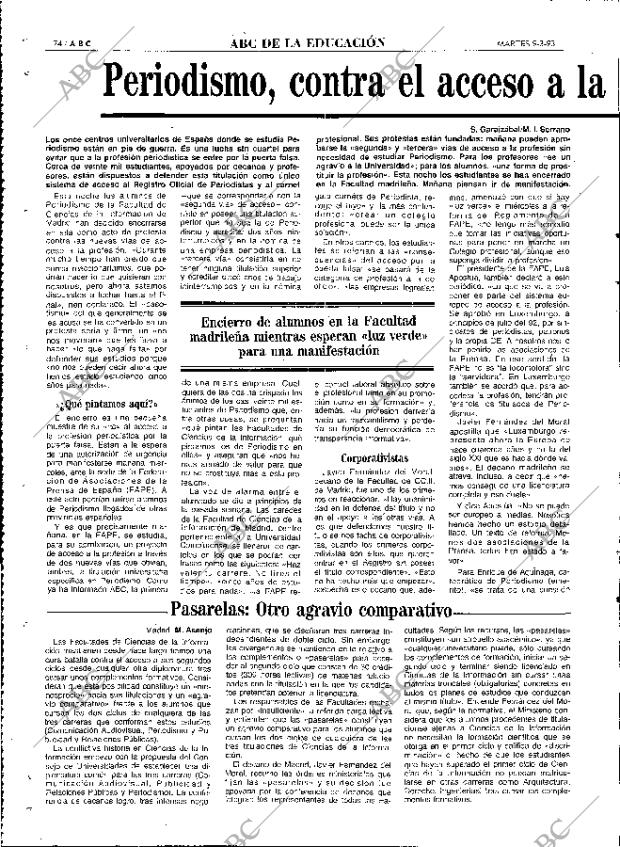 ABC MADRID 09-03-1993 página 74