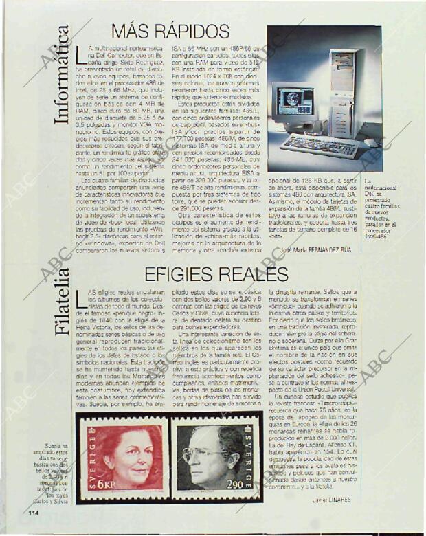 BLANCO Y NEGRO MADRID 14-03-1993 página 114