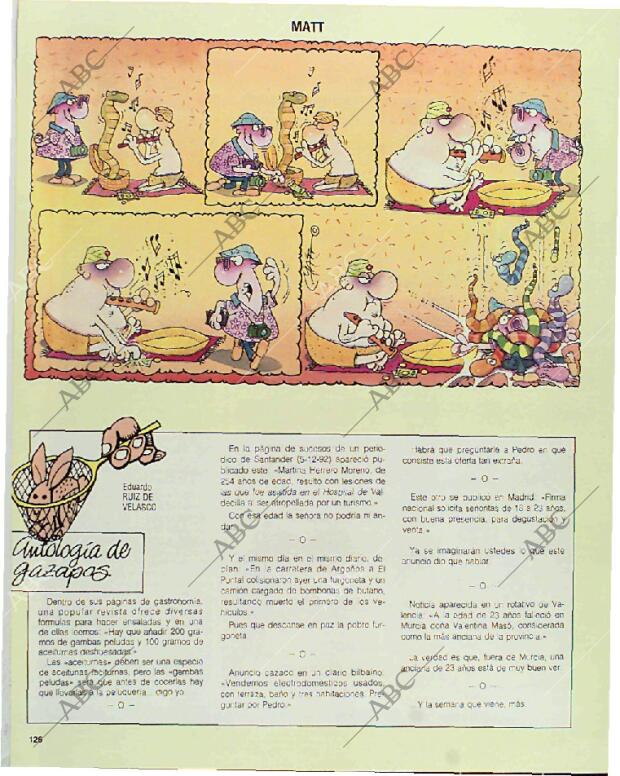 BLANCO Y NEGRO MADRID 14-03-1993 página 126