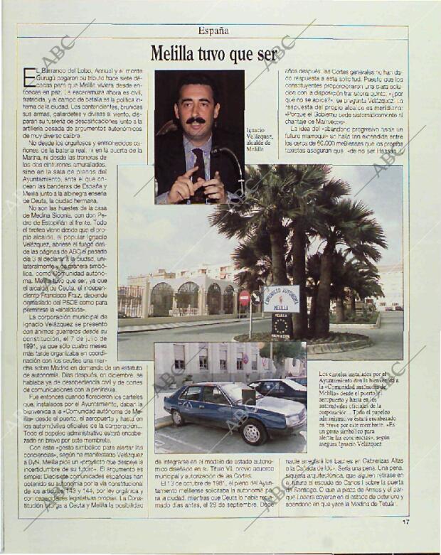 BLANCO Y NEGRO MADRID 14-03-1993 página 17