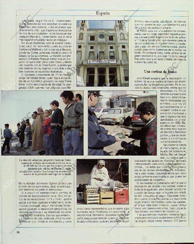 BLANCO Y NEGRO MADRID 14-03-1993 página 18