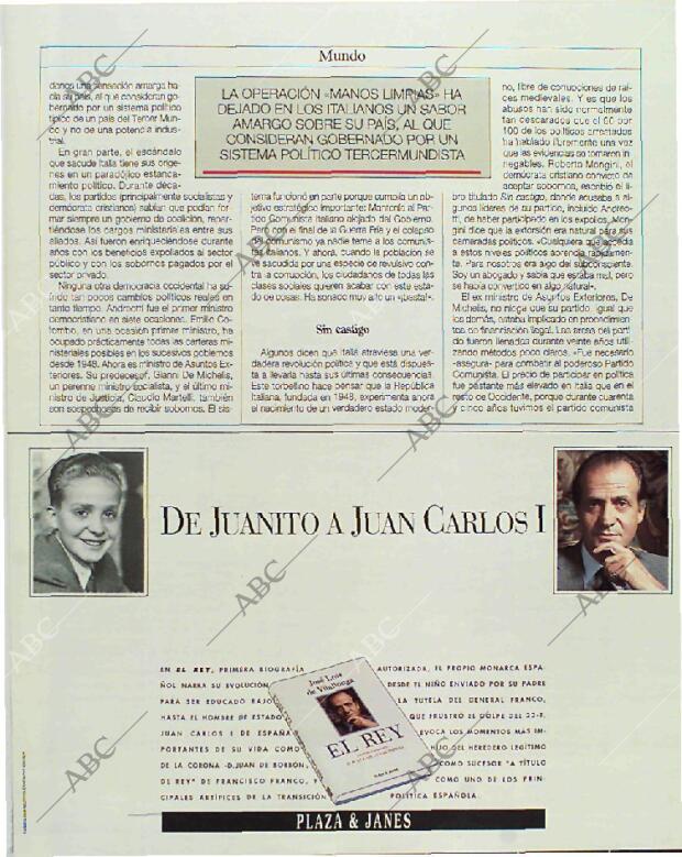 BLANCO Y NEGRO MADRID 14-03-1993 página 23