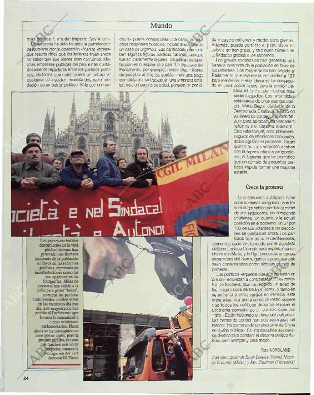 BLANCO Y NEGRO MADRID 14-03-1993 página 24