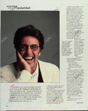 BLANCO Y NEGRO MADRID 14-03-1993 página 42