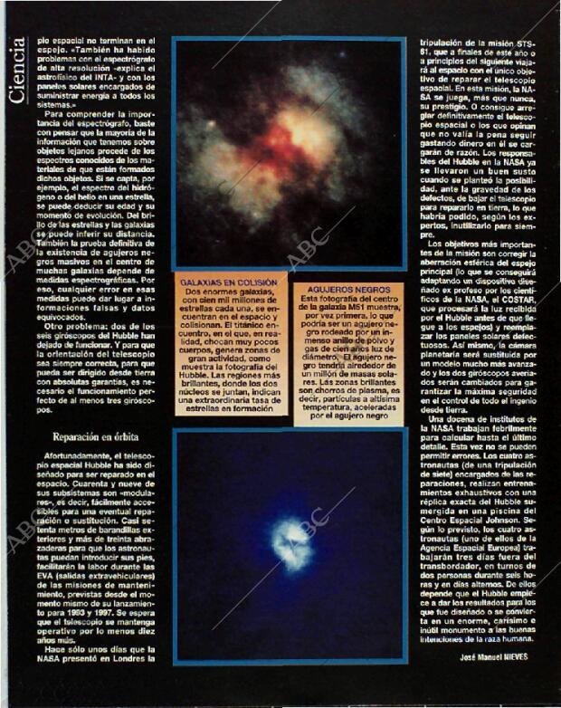 BLANCO Y NEGRO MADRID 14-03-1993 página 58