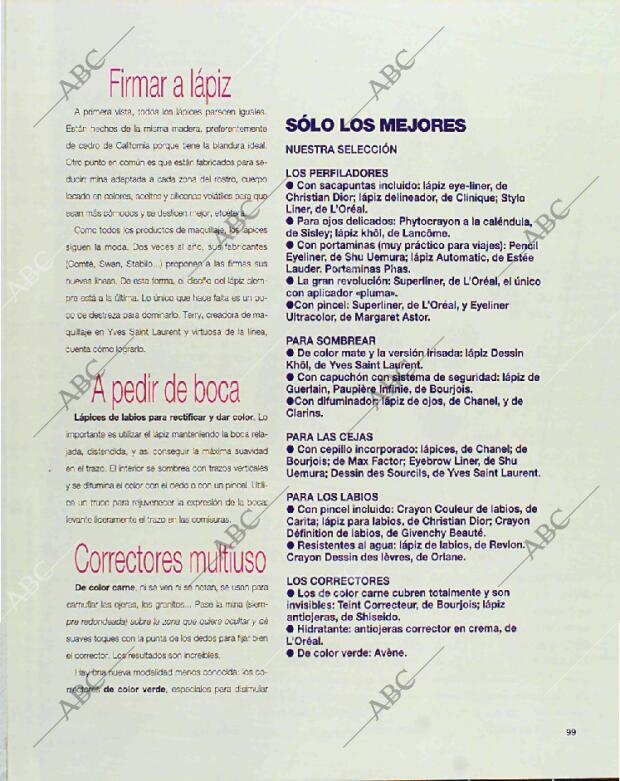 BLANCO Y NEGRO MADRID 14-03-1993 página 99