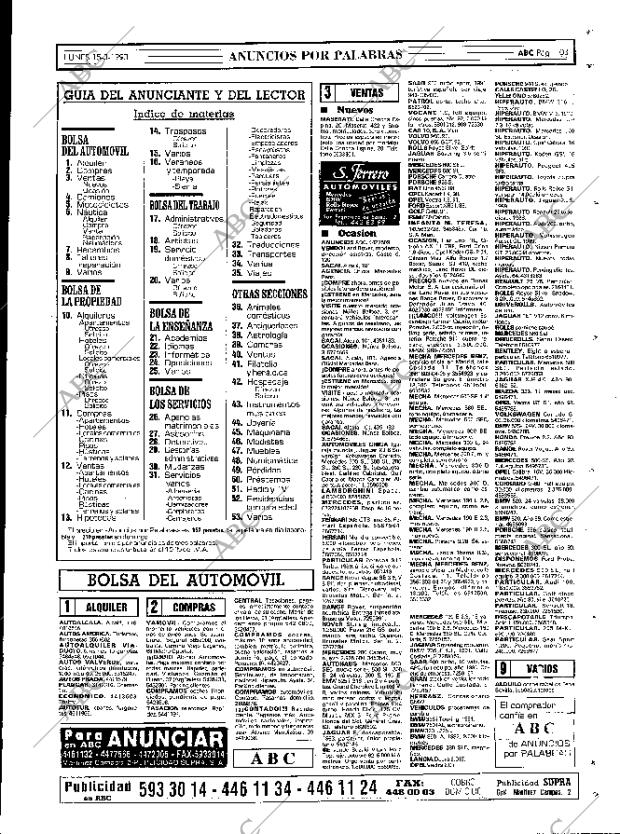 ABC MADRID 15-03-1993 página 103