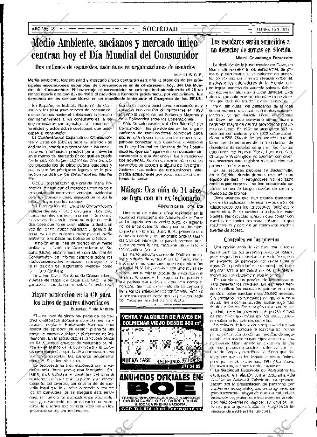 ABC MADRID 15-03-1993 página 50