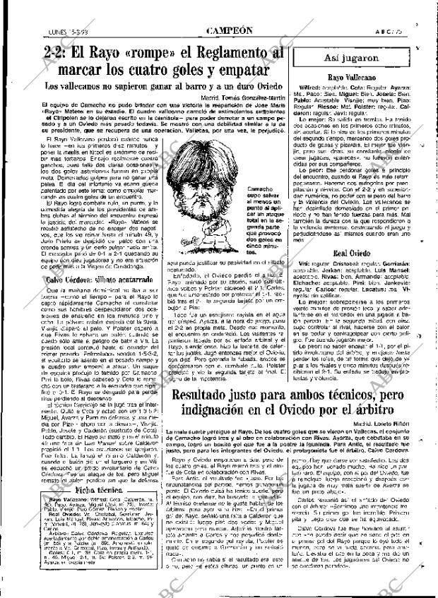 ABC MADRID 15-03-1993 página 75