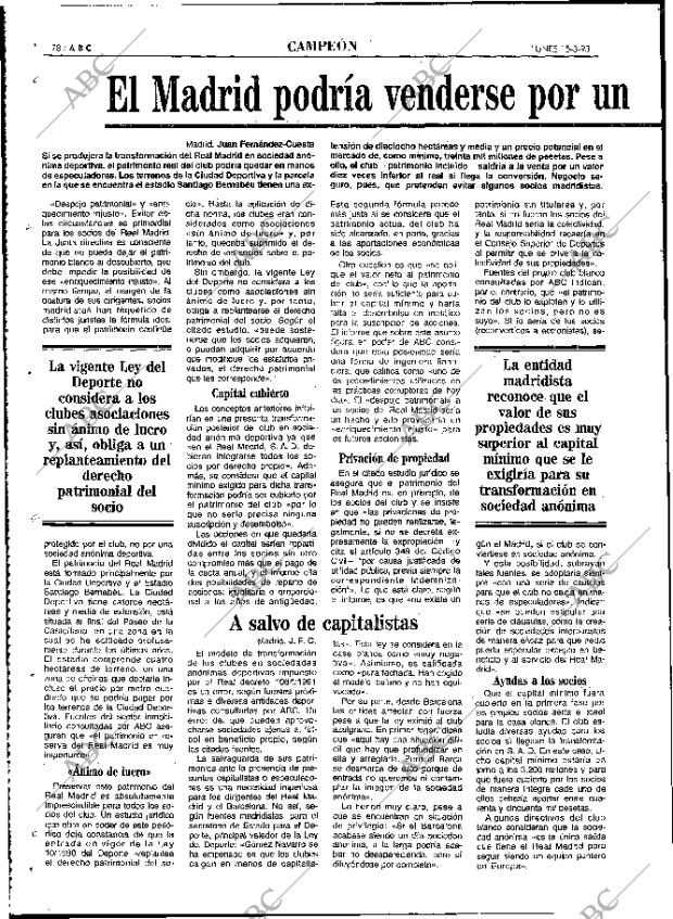 ABC MADRID 15-03-1993 página 78