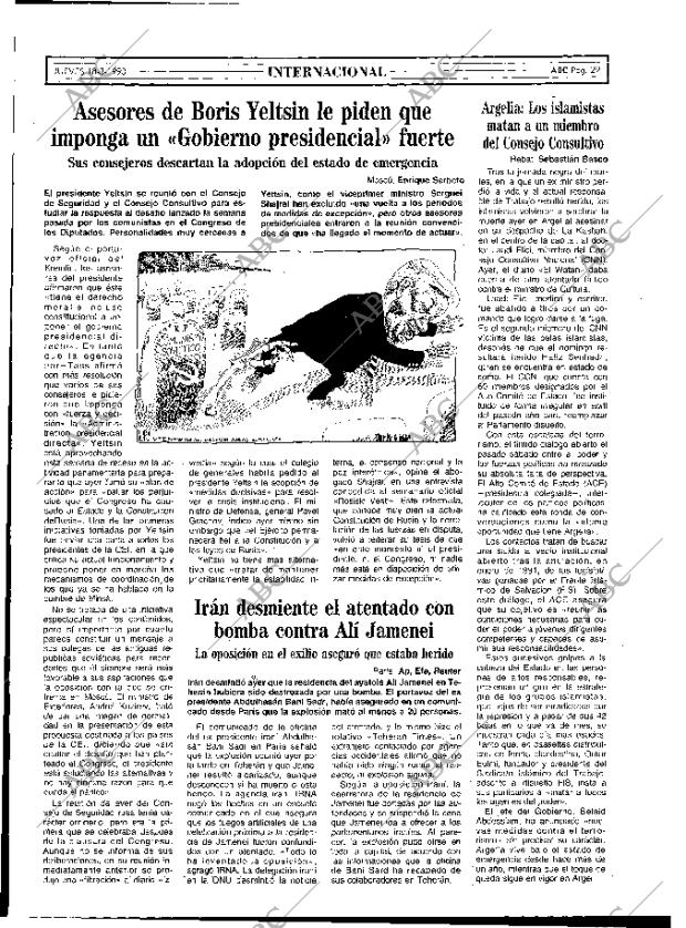 ABC MADRID 18-03-1993 página 29