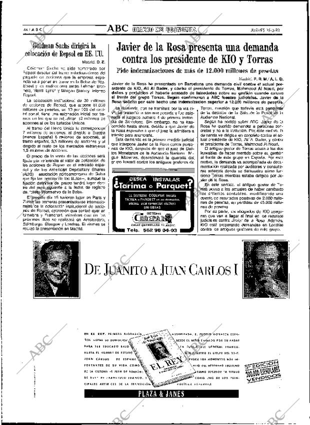 ABC MADRID 18-03-1993 página 44