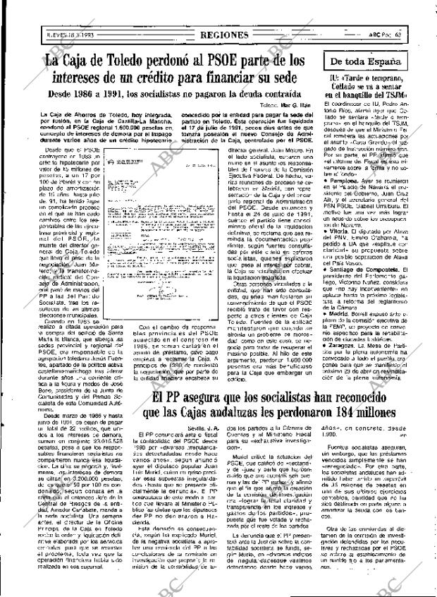ABC MADRID 18-03-1993 página 63