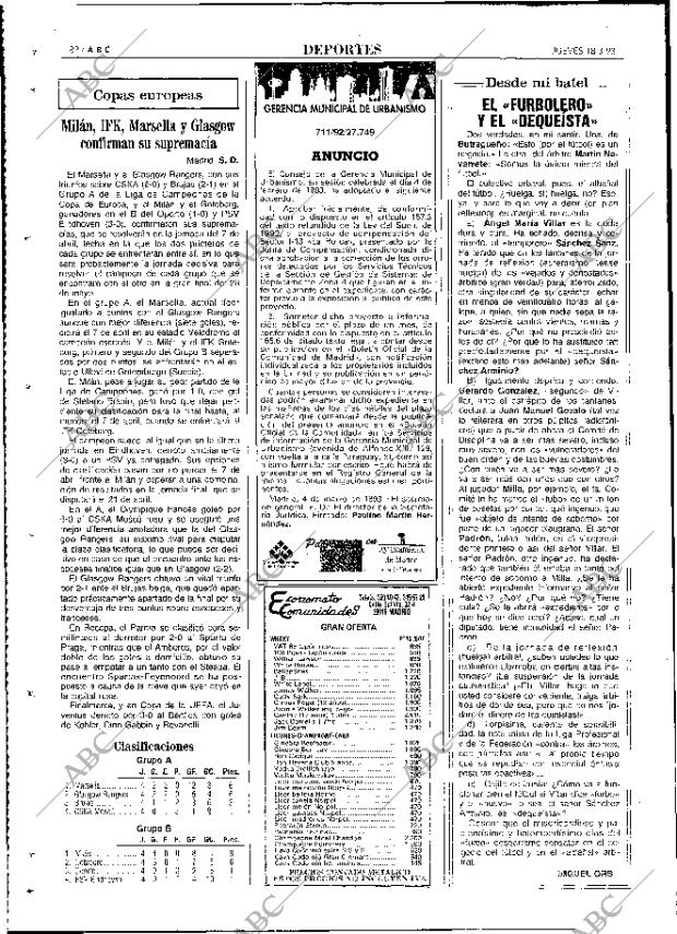ABC MADRID 18-03-1993 página 82