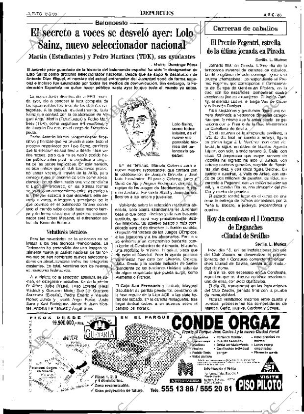 ABC SEVILLA 18-03-1993 página 85