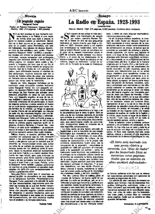 CULTURAL MADRID 19-03-1993 página 15