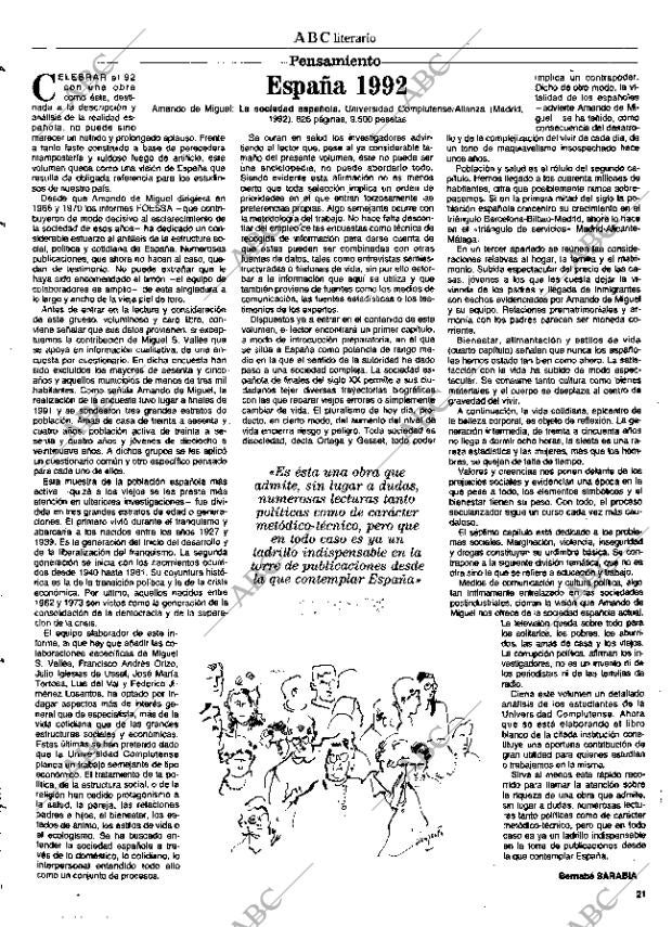 CULTURAL MADRID 19-03-1993 página 21