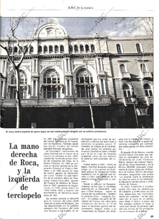 CULTURAL MADRID 19-03-1993 página 45