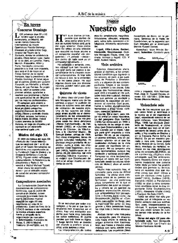 CULTURAL MADRID 19-03-1993 página 46