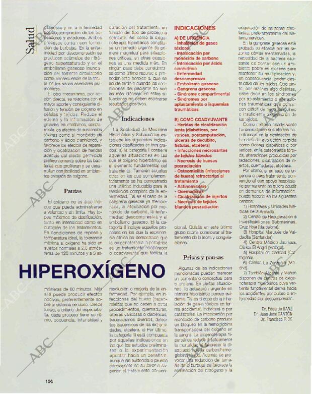 BLANCO Y NEGRO MADRID 21-03-1993 página 106