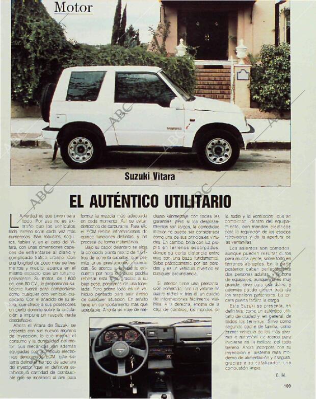 BLANCO Y NEGRO MADRID 21-03-1993 página 109