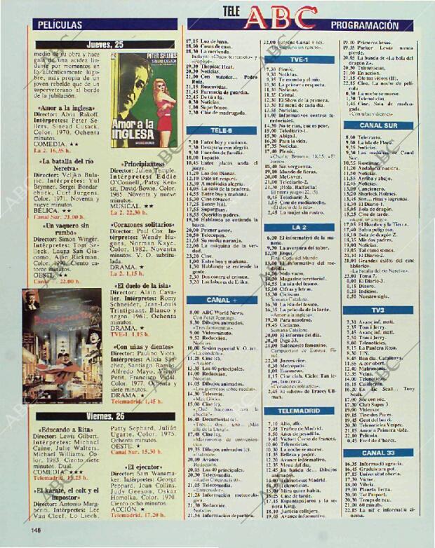BLANCO Y NEGRO MADRID 21-03-1993 página 146