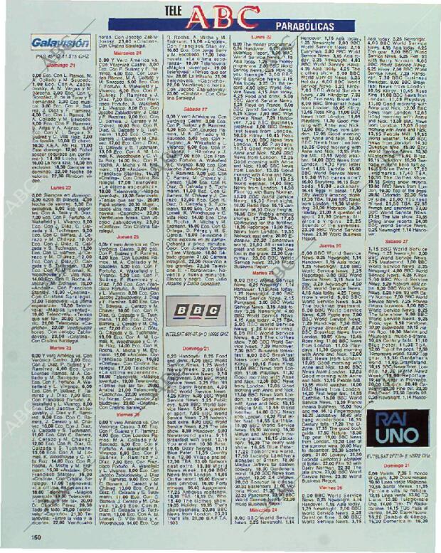 BLANCO Y NEGRO MADRID 21-03-1993 página 150