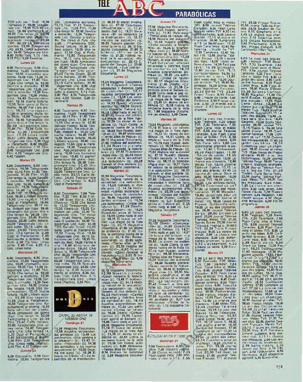 BLANCO Y NEGRO MADRID 21-03-1993 página 151