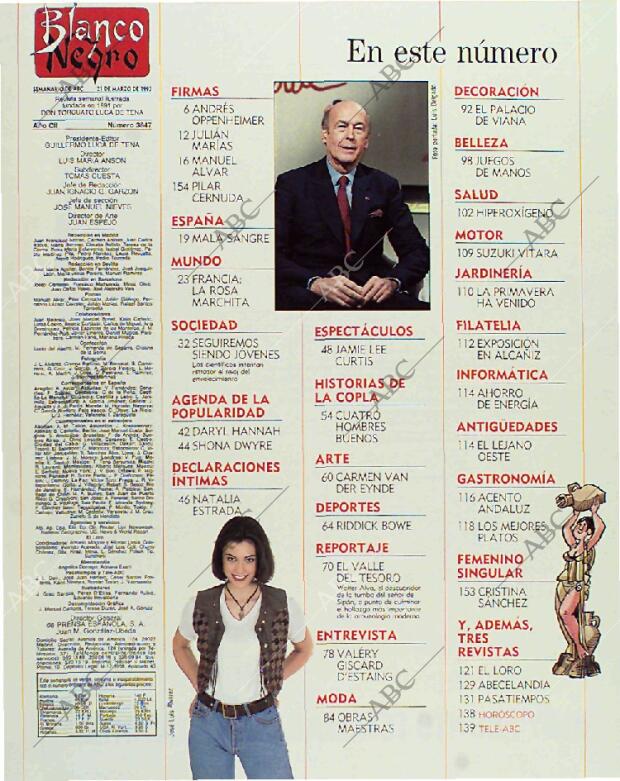 BLANCO Y NEGRO MADRID 21-03-1993 página 3