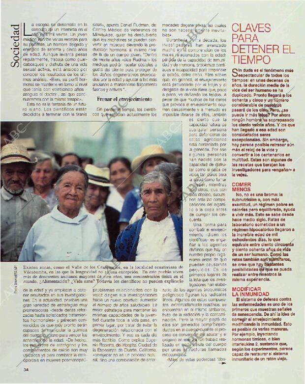 BLANCO Y NEGRO MADRID 21-03-1993 página 34