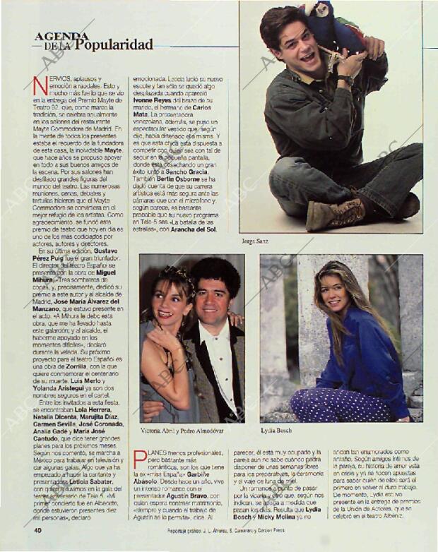 BLANCO Y NEGRO MADRID 21-03-1993 página 40