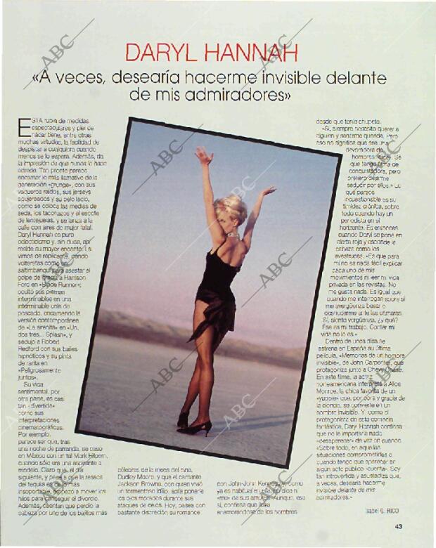 BLANCO Y NEGRO MADRID 21-03-1993 página 43