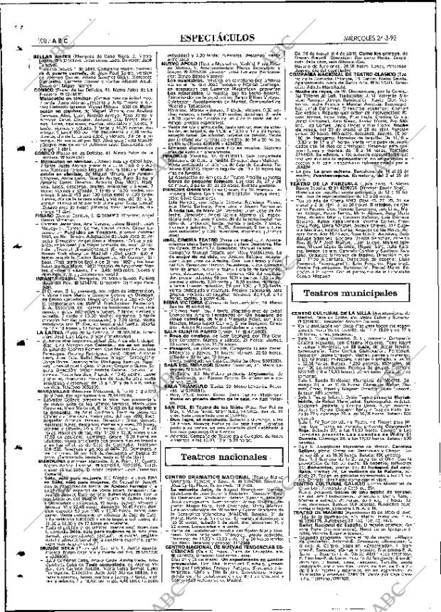 ABC MADRID 24-03-1993 página 100