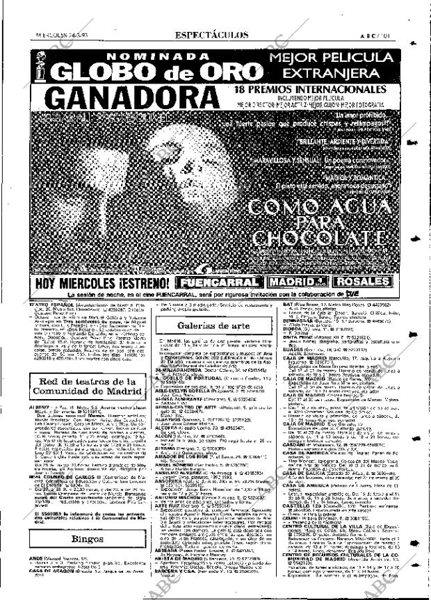 ABC MADRID 24-03-1993 página 101